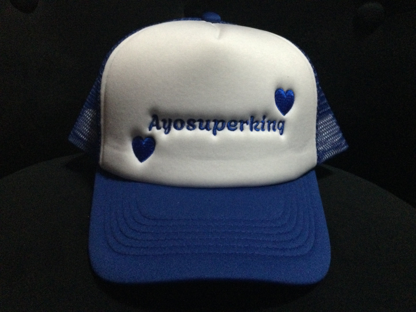 AYOSUPERKING trucker hats